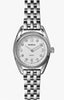 The Diamond Dial Derby Watch with Light Silver Face and Stainless Steel Bracelet