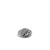 John Hardy Classic Chain Reticulated Silver Signet Ring