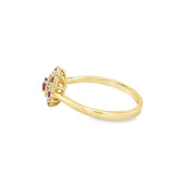 Rubies 14 Karat Yellow Fashion Ring