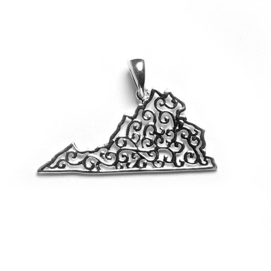 Southern Gates Virginia State Pendant