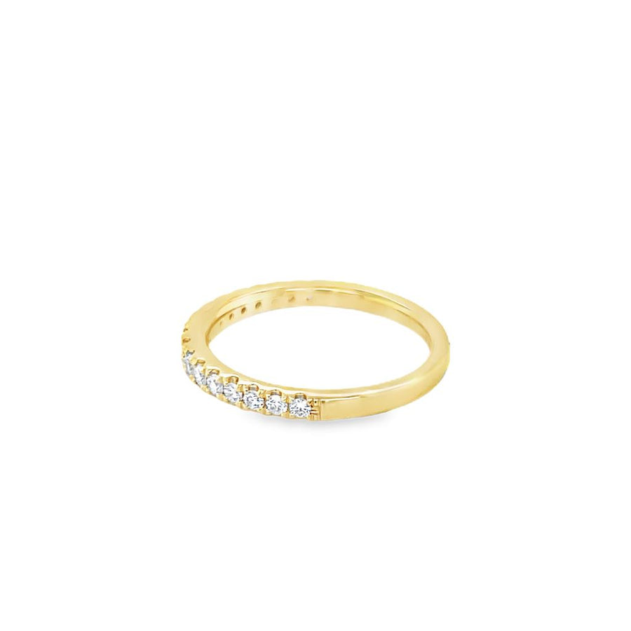 Lady's Yellow 18 Karat Prong Set Wedding/Anniversary Ring Size 6.5 17