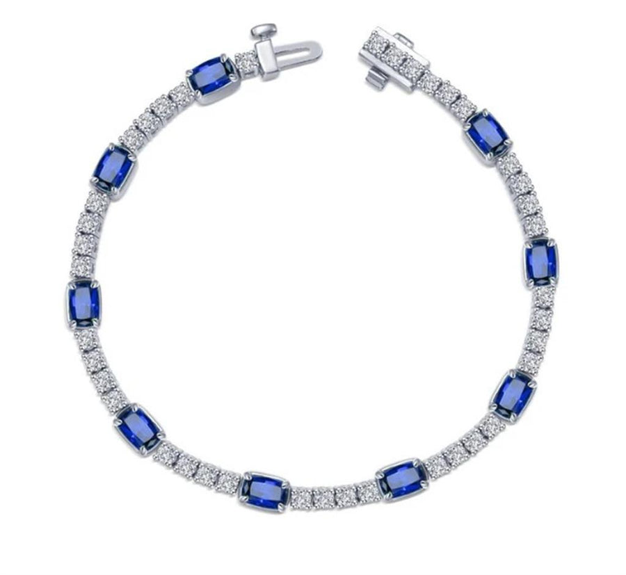 Lafonn Sterling Silver Station Tennis