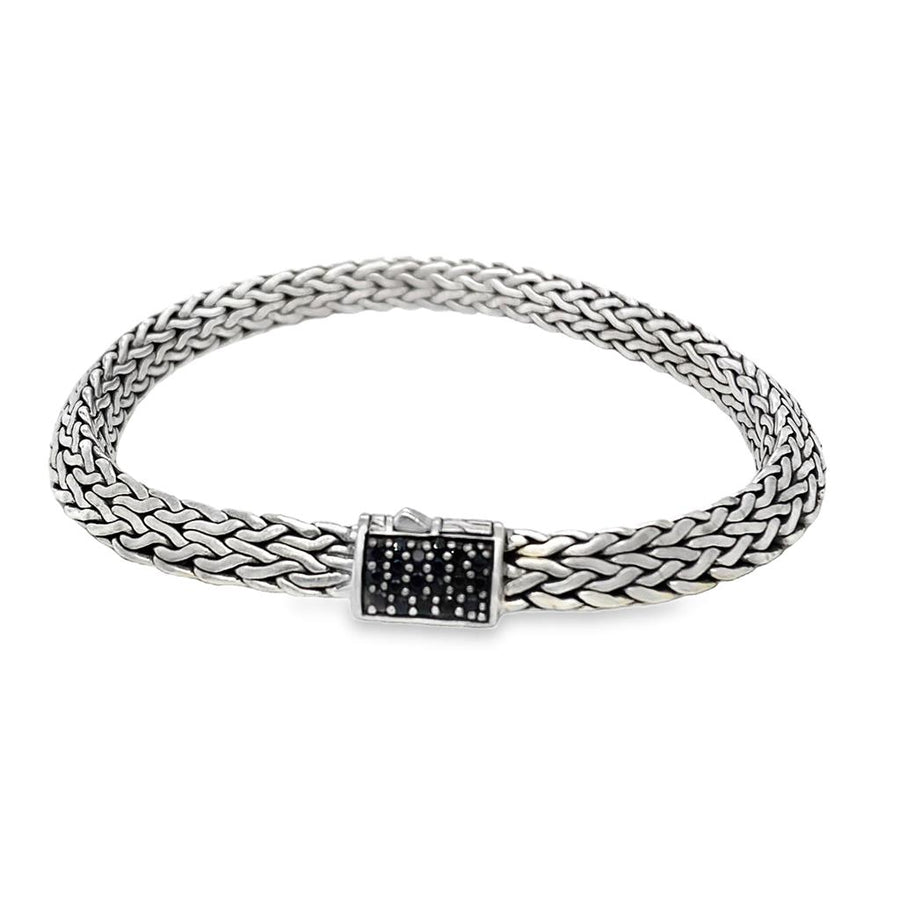 Estate John Hardy Black Sapphire Tiga Chain Bracelet
