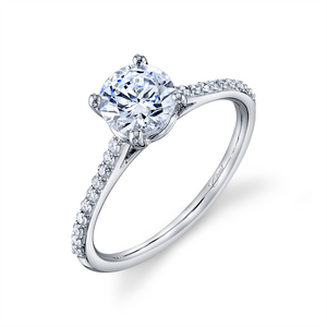 Coast Diamond Cathedral Engagement Ring