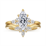Gabriel & Co. Karat Accented Marquise Engagement Ring Mounting