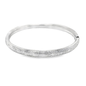 Sterling Silver Engraved 4.25m