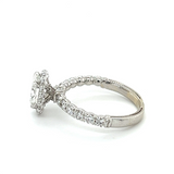 Estate Verragio Oval Diamond Ring