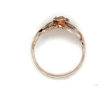 Tri-Color 10 Karat Diamond Cut/Sandblast/Polished Black Hills Gold Twi