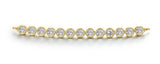Lafonn Yellow Gold-Plated Sterling Silver Faux Bezel Bangle Attachment