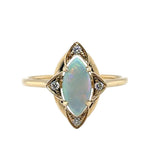 Opal 14 Karat Yellow Fashion Ring