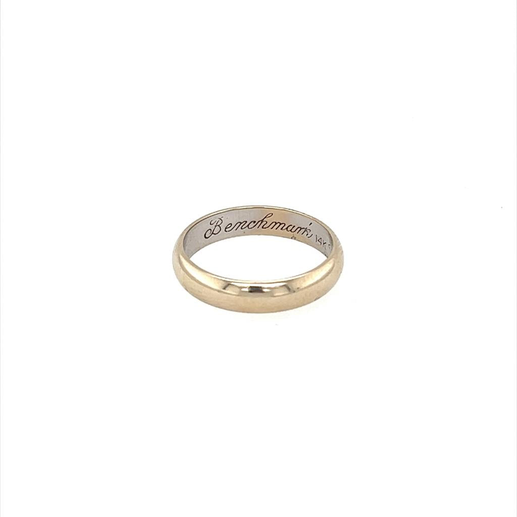 Ladies 14K yellow 3.87 mm gold