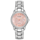 CITIZEN Eco-Drive Dress/Classic Crystal Ladies Watch Stainless Steel
