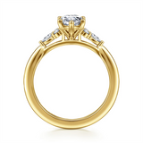 Gabriel & Co. Karat Accented Marquise Engagement Ring Mounting