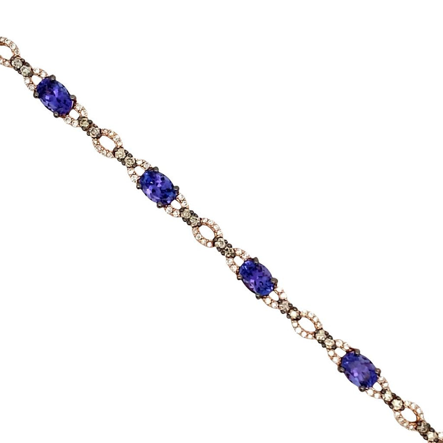 LeVian Tanzanite and Diamond Bracelet
