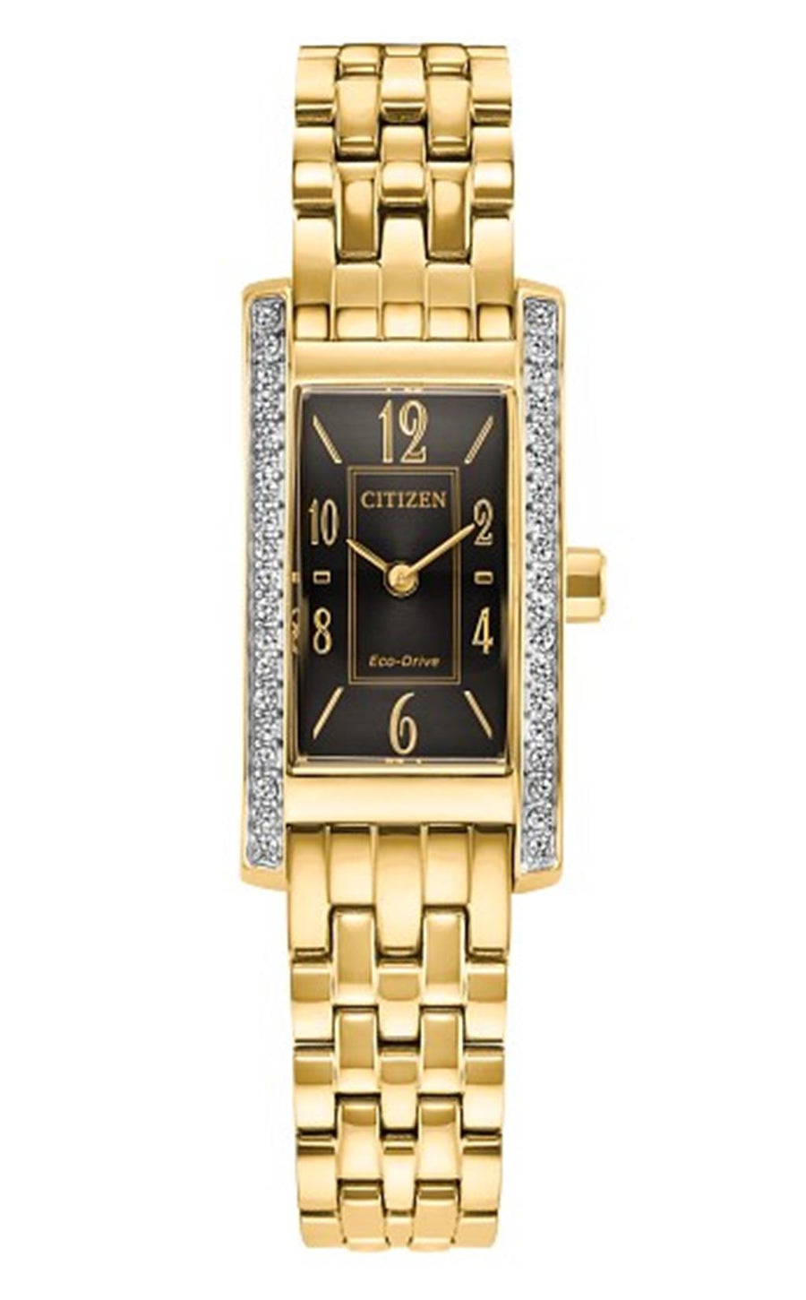 Yellow Gold-Tone Stainless Steel Ladies Watch "Petite Palidoro" with a