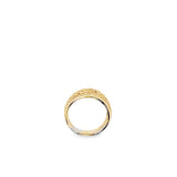 Yellow 10 Karat Wide Band