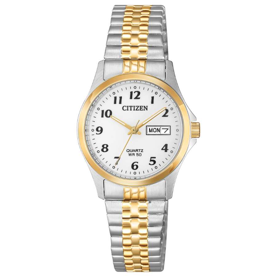 CITIZEN Two-Tone Stainless Steel Ladies Quartz Watch