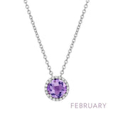 Lafonn February Birthstone Necklace