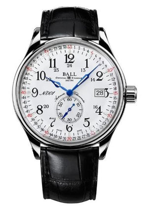 Trainmaster Auto Watch with White Enamel Dial and LE Number Marking