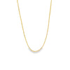 Yellow 14 Karat 0.85mm Box Chain Estate Jewelry Length 18 Gram Weight: 2.31