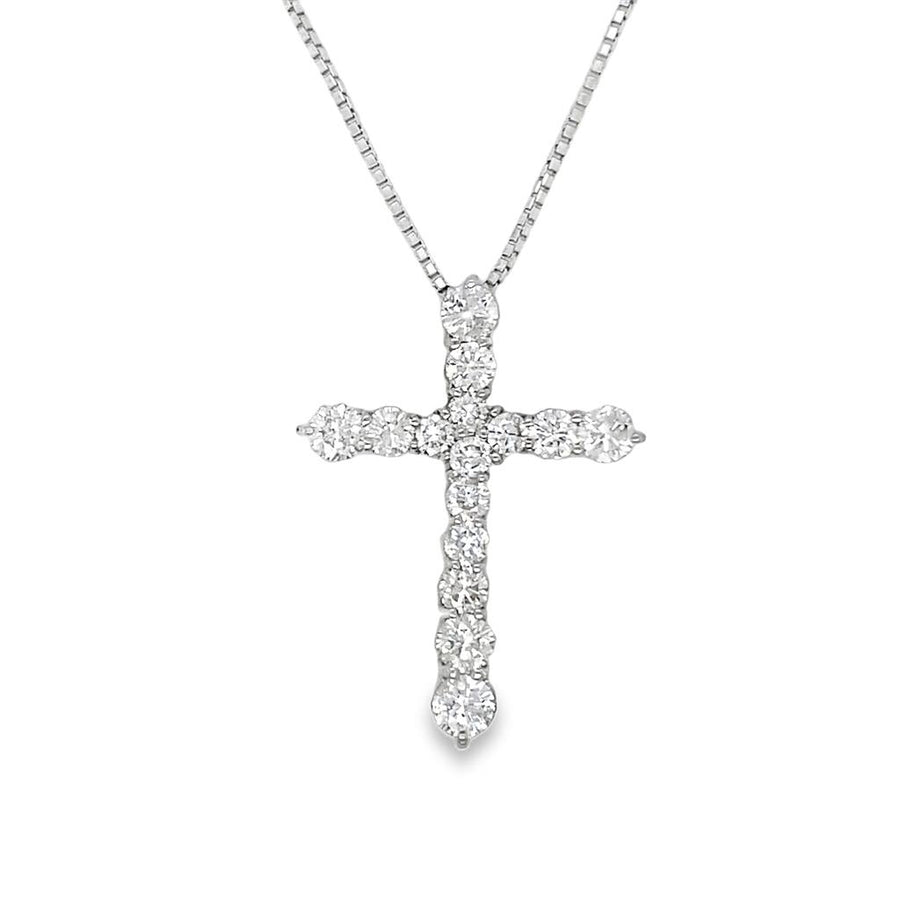 Platinum Diamond Cross