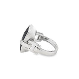John Hardy Black Sapphire Lava Cocktail Ring