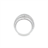 Estate Bucherer 1888 Domed Diamond Ring