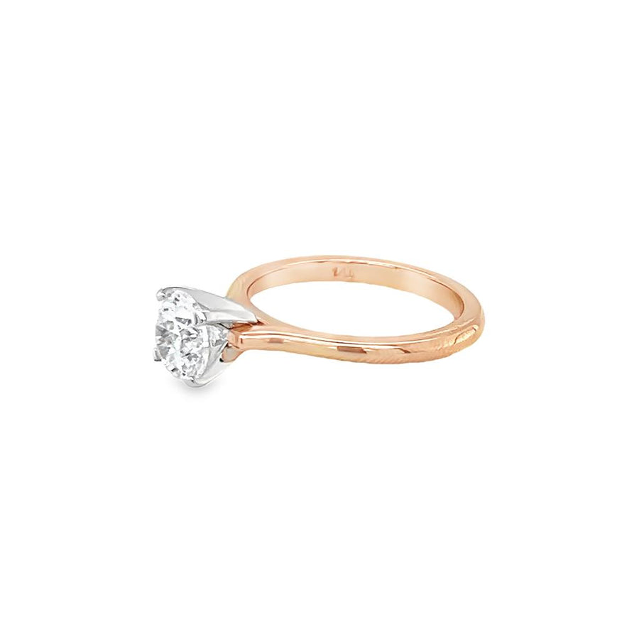 Coast Diamond Two-Tone Solitaire Ring Mounting