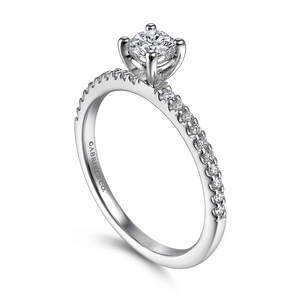 Gabriel & Co. Amata - Straight Diamond Engagement Ring Mounting