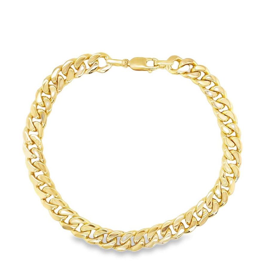 Estate Solid Curb Chain Bracelet