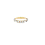 Lady's Yellow 14 Karat Half Anniversary Wedding/Anniversary Ring Size