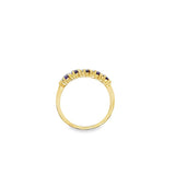 Estate Twist Oval Tanzanite Band