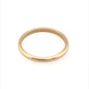 14K yellow gold 2.35 mm Weddin