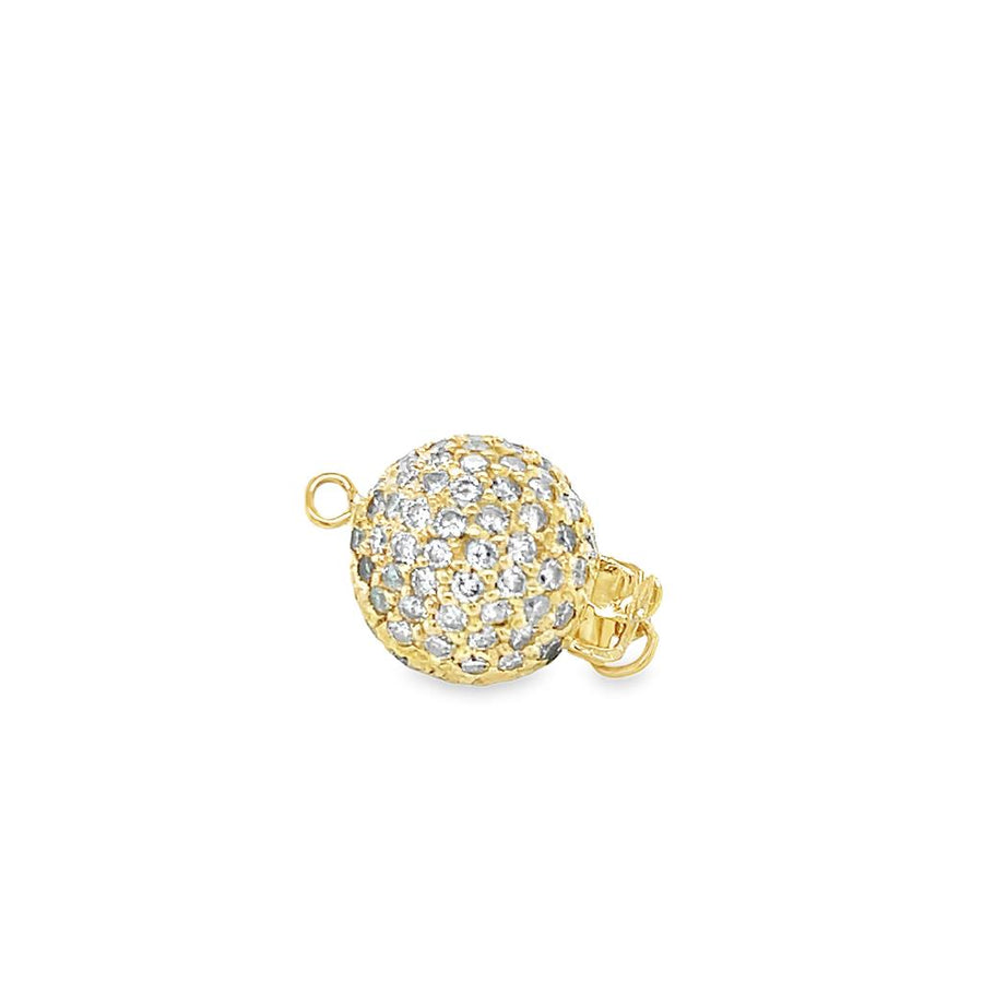 Yellow 14 Karat Pearl Clasp