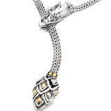 John Hardy Naga Scale Lariat Necklace
