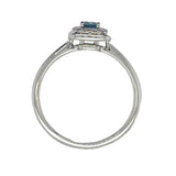 Aqua 14 Karat White Fashion Ring