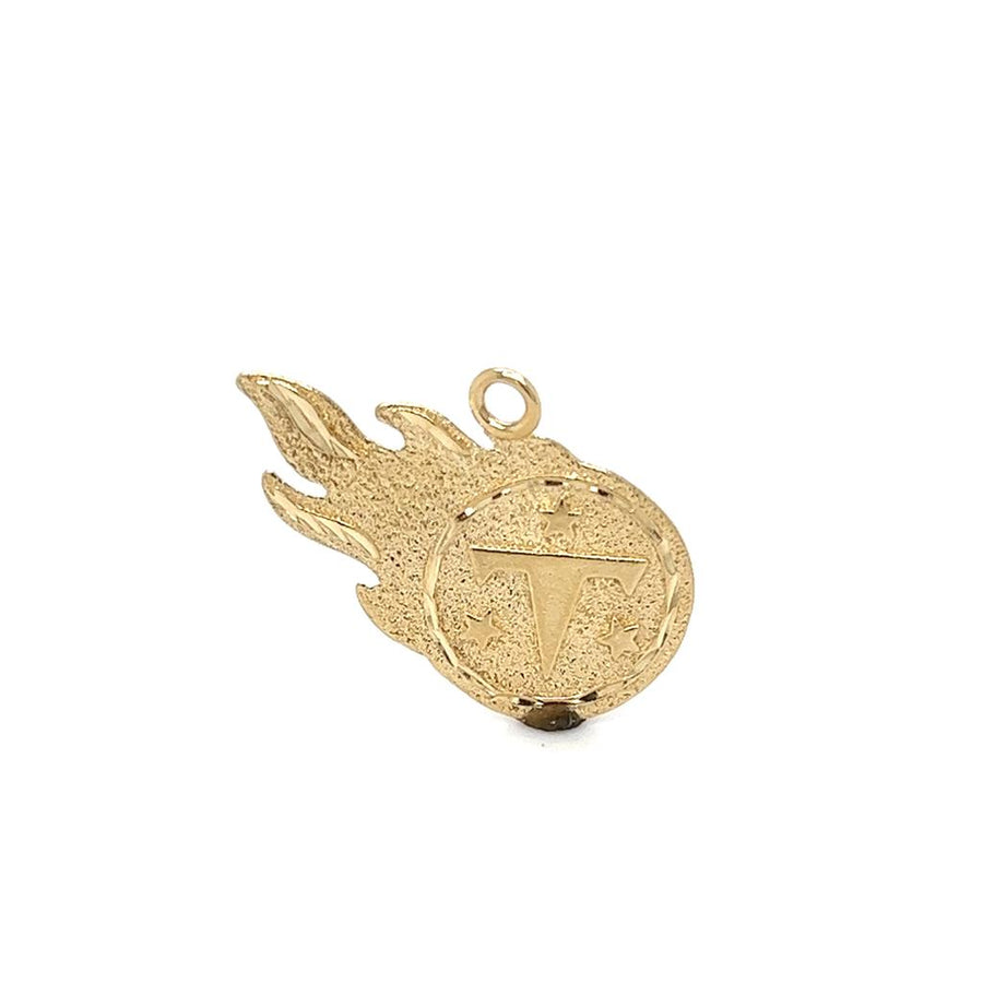 Yellow 14 Karat Titans Gold Charm