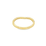 Lady's Yellow 14 Karat Contemporary Collection Wedding/Anniversary Rin