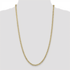 14 Karat Yellow Gold 3.75Mm Concave Anchor Chain