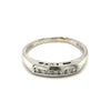 Estate Vintage Diamond Wedding Band