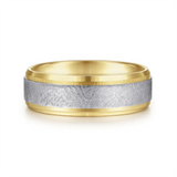 Gold Wedding Bands  -  Men'