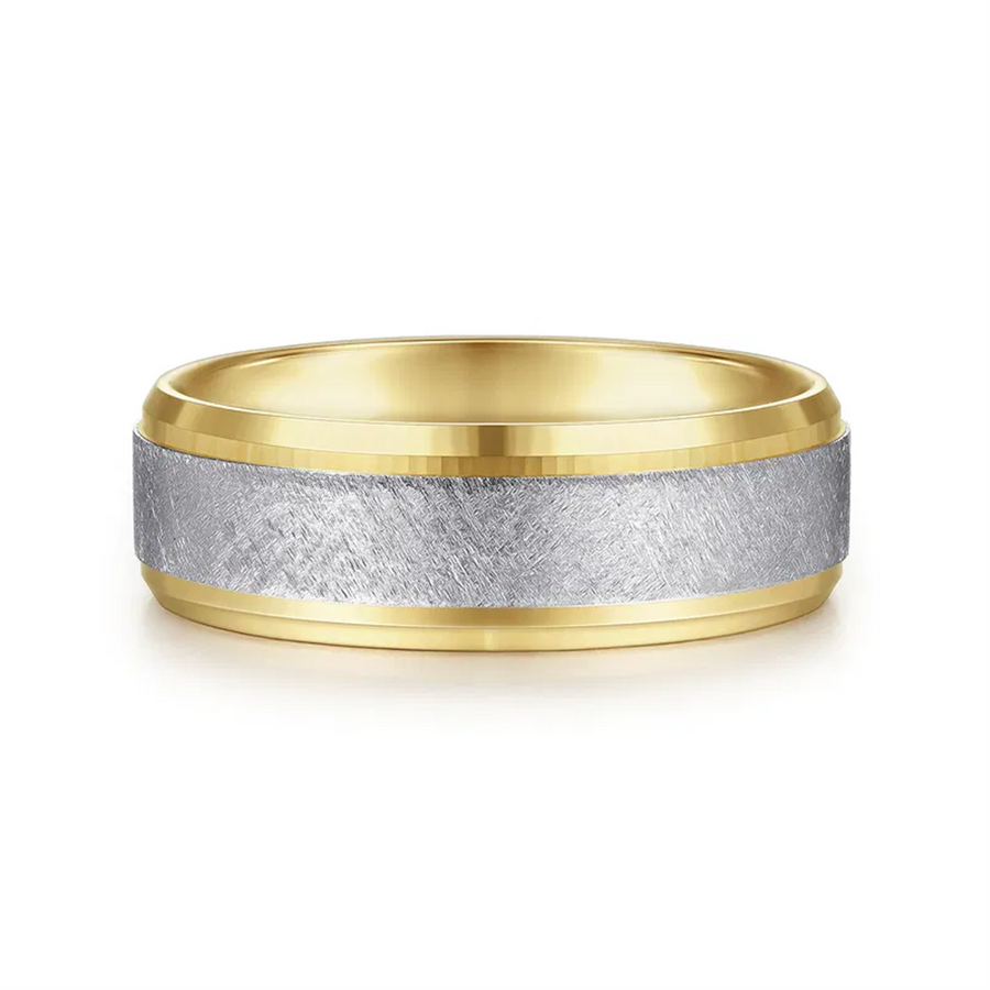 Gold Wedding Bands  -  Men'