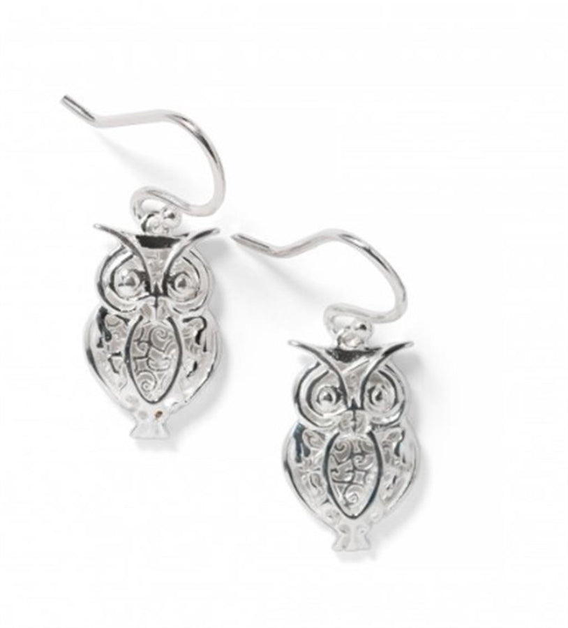 Southern Gates Owl Dangle Earrings