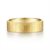 Gold Wedding Bands  -  Men'