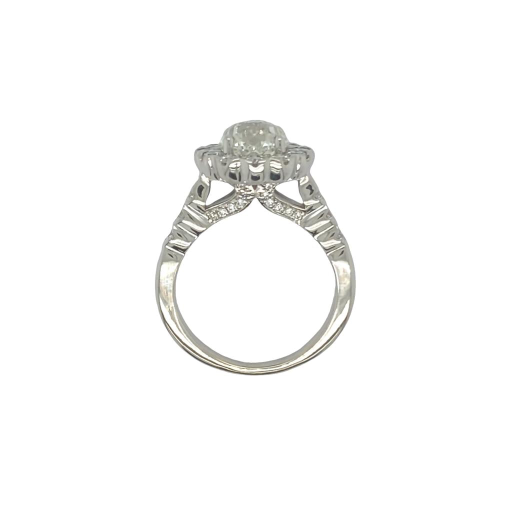 Crown Of Light Diamond Engagement Ring