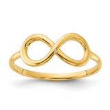 14k Polished Infinity Ring