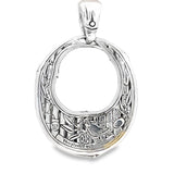 John Hardy Topaz Batu Bamboo Enhancer Pendant