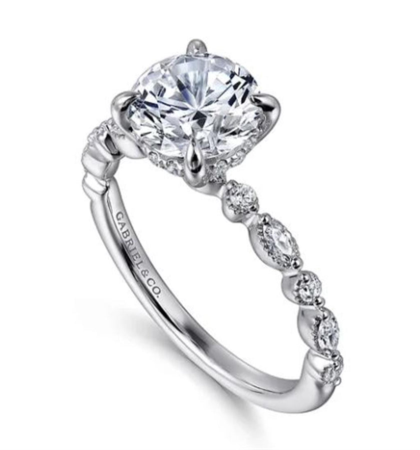 Diamond Semi-Mount Ring