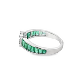 Estate Emerald & Diamond Ring