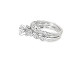 Estate Antique Style Diamond Wedding Set